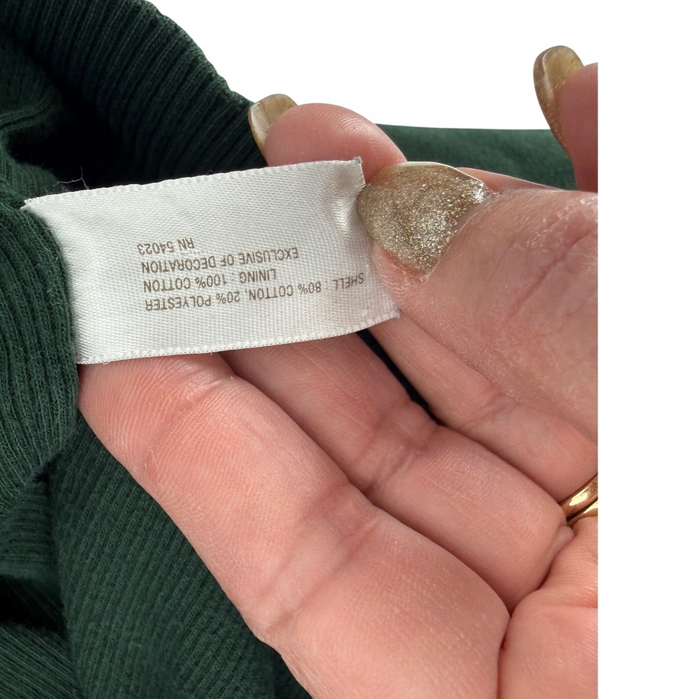 Old Navy Vintage 90's Mens East Side Rebels‎ Zip Sweatshirt Green Varsity Jacket - Picture 4 of 6
